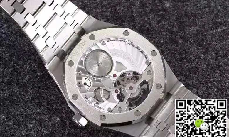 Audemars Piguet Royal Oak Tourbillon 26521BC.ZZ.1220BC.01 R8 Factory 1:1 Best Edition Replica Watch Titanium Case